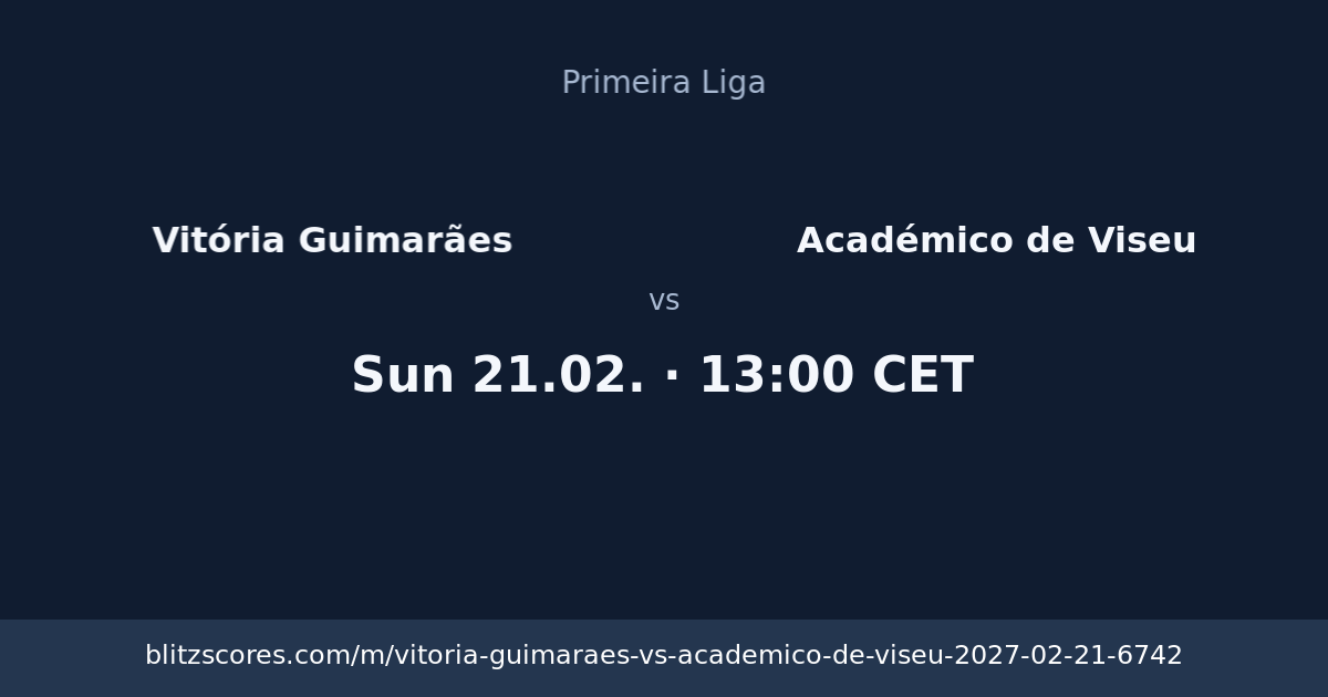Vitória Guimarães vs Académico de Viseu score card