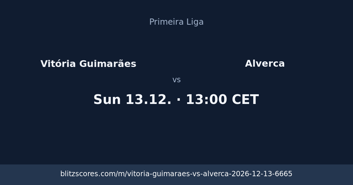 Vitória Guimarães vs Alverca score card